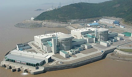 Qinshan nuclear power plant